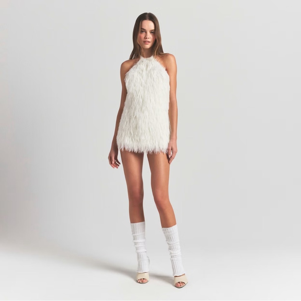 SKIMS White Backless Dress